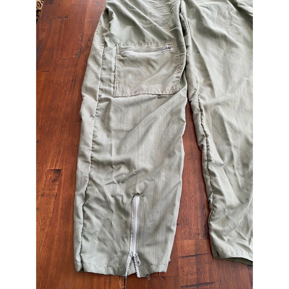 Military Flight Suit L/XL Jumpsuit Costume Halloween Cosplay Air Force - Picture 9 of 10